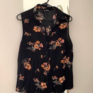 H&M Divided floral tank